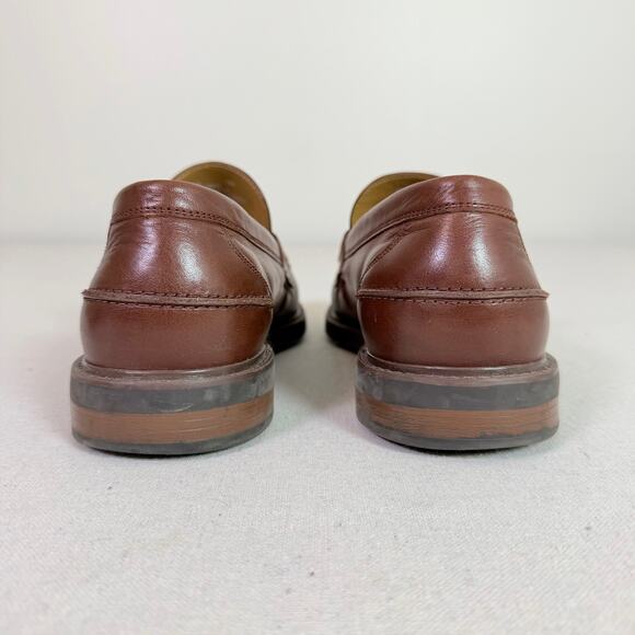 Cole Haan Pinch Prep Penny Loafer Men\'s 9M Brown Leather Classic Moc Toe Slip On main image 7